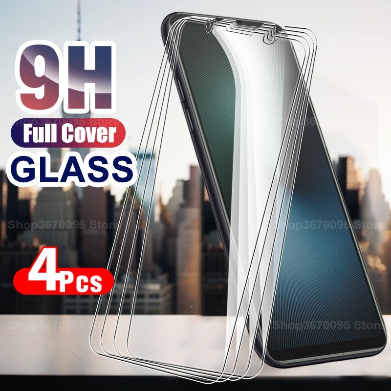 4 ชิ้นป้องกันหน้าจอสําหรับ Sony Xperia 1 VII 1VII กระจกนิรภัยด้านหน้า Sony Xperia 10 VII 10VII 5G Xp