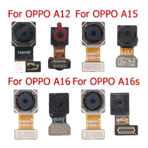 สําหรับ OPPO A12 A15 A16 A16s หลักกล้องด้านหลังด้านหน้า + กล้องความลึกมาโคร