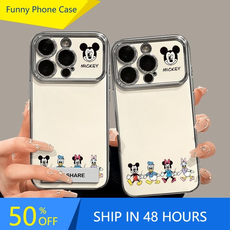 เข้ากันได้กับ iPhone 17 Pro Max iPhone 16 iPhone15  iPhone13 เคสโทรศัพท์เคสนุ่มน่ารัก HX6DSC015~2#