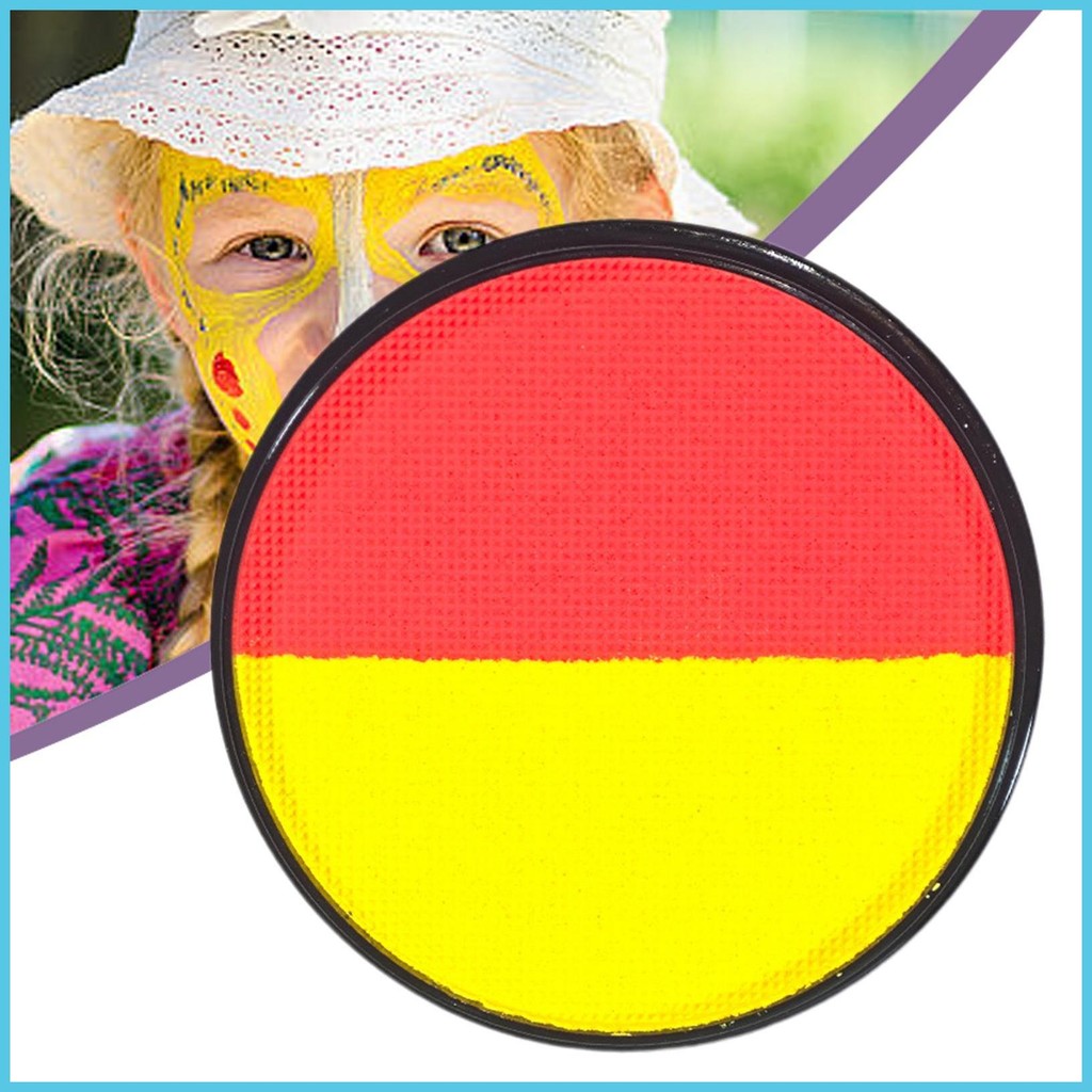 เด็ก Face Paint Face Body Washable Paint 2 สี Face และ Body Paint กันน้ําแต่งหน้า Face Painting Kit 