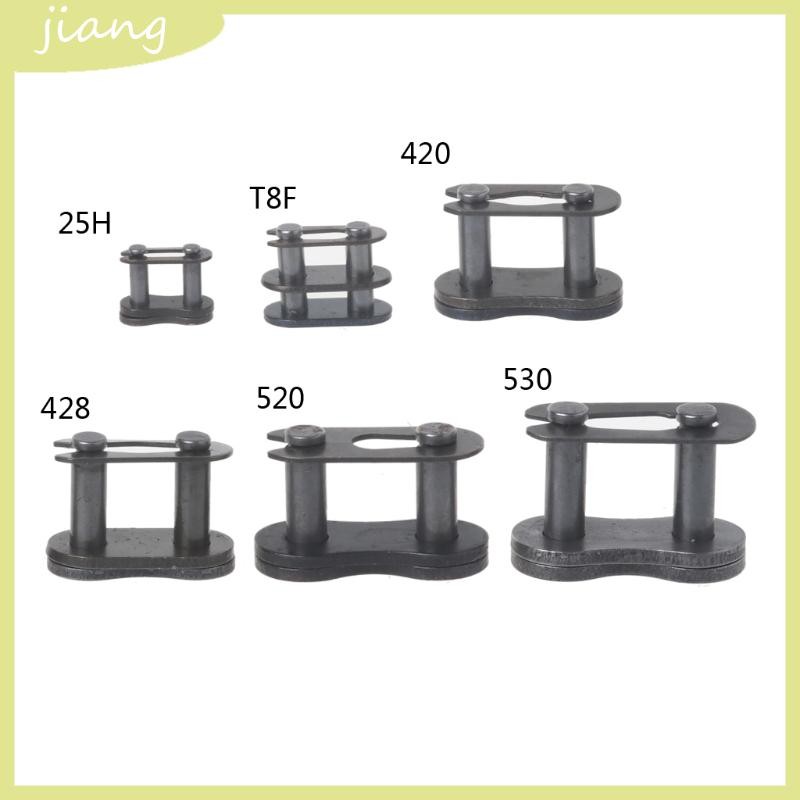 JN โซ่รถจักรยานยนต์ Master Buckle Ring Link 25H T8F 420 428 520 530 Connector