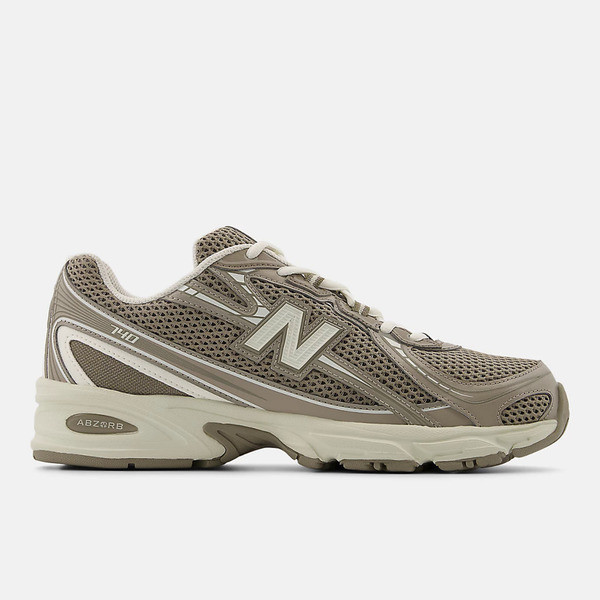 NEW BALANCE New Balance 740 ผู้ชายผู้หญิงกีฬารองเท้า Retro Jogging สบายสีน้ําตาล [U740 บน 2]