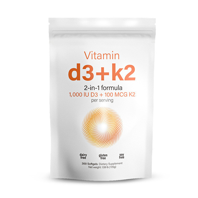立 สถานี维 生素d3+k2 ซอฟต์แพนe CapsulesVitamin D3K2工厂