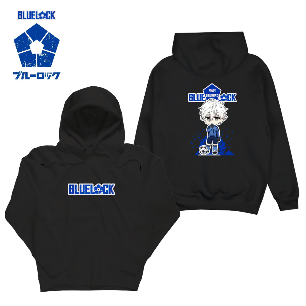 เสื้อฮู้ดเด็ก Unisex อายุ 1-10 ปี Blue Lock DB Character - mubaroqkids ไม่จำกัดเพศ