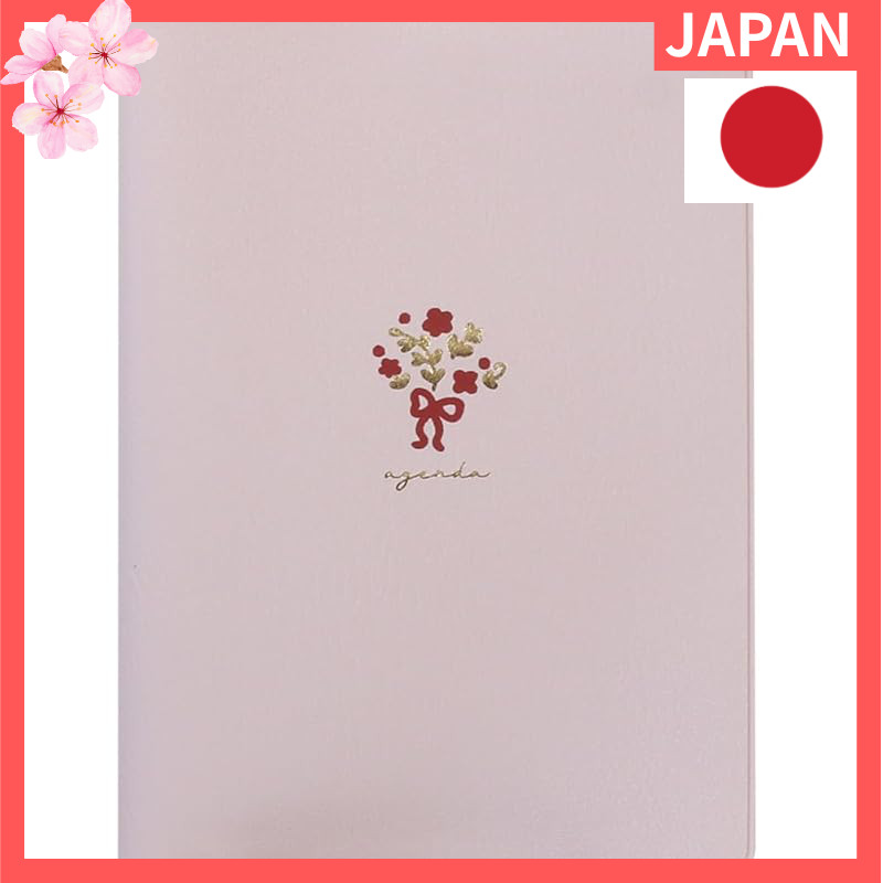 Labclip B6 Monthly Planner 2026 - Light Fiore Series (Starts October 2025)【Direct from Japan】

