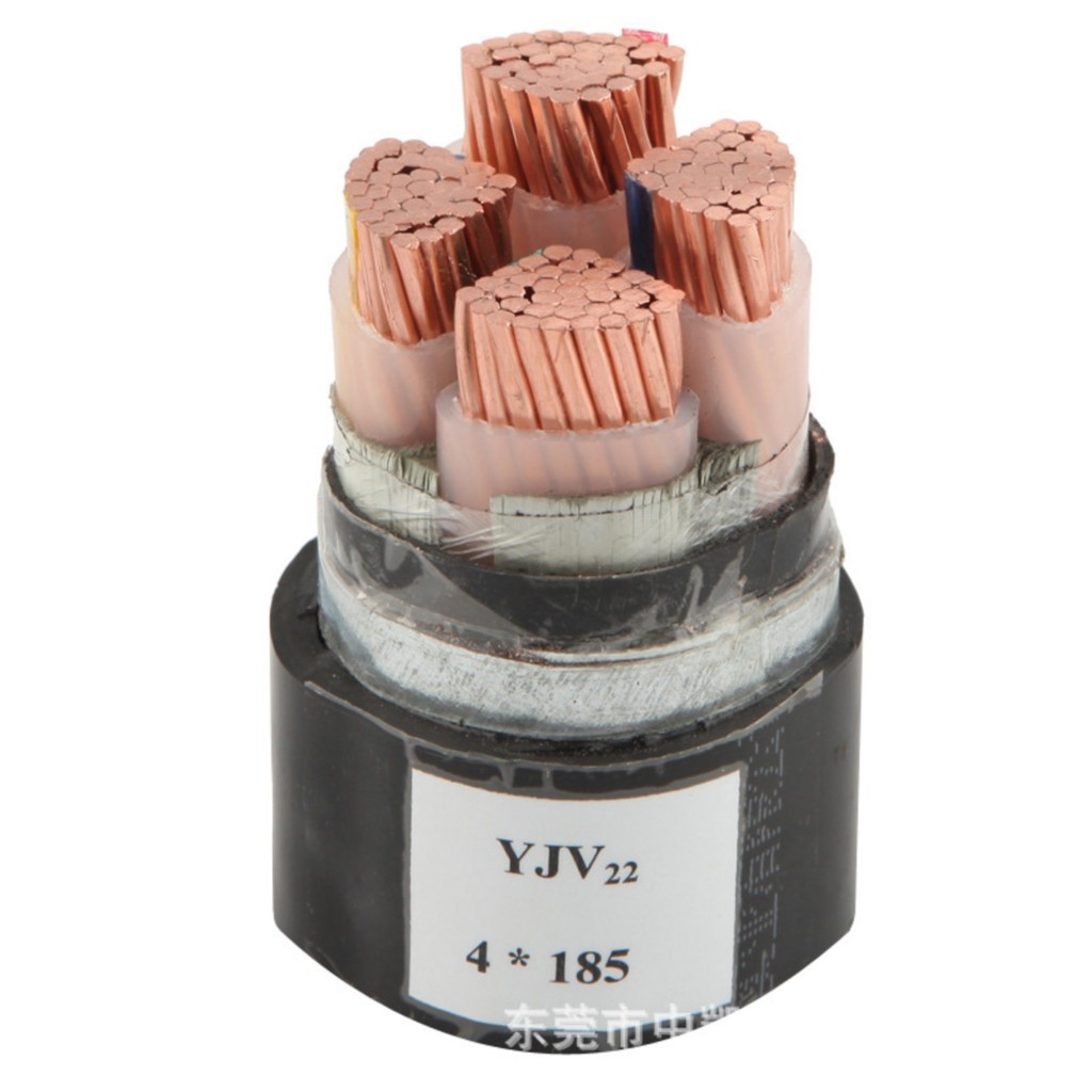 Dongguan Minxing Cable YJV22-8.7/15KV-3 * 95 Copper Core Insulated High Voltage Power Cable GB Cable