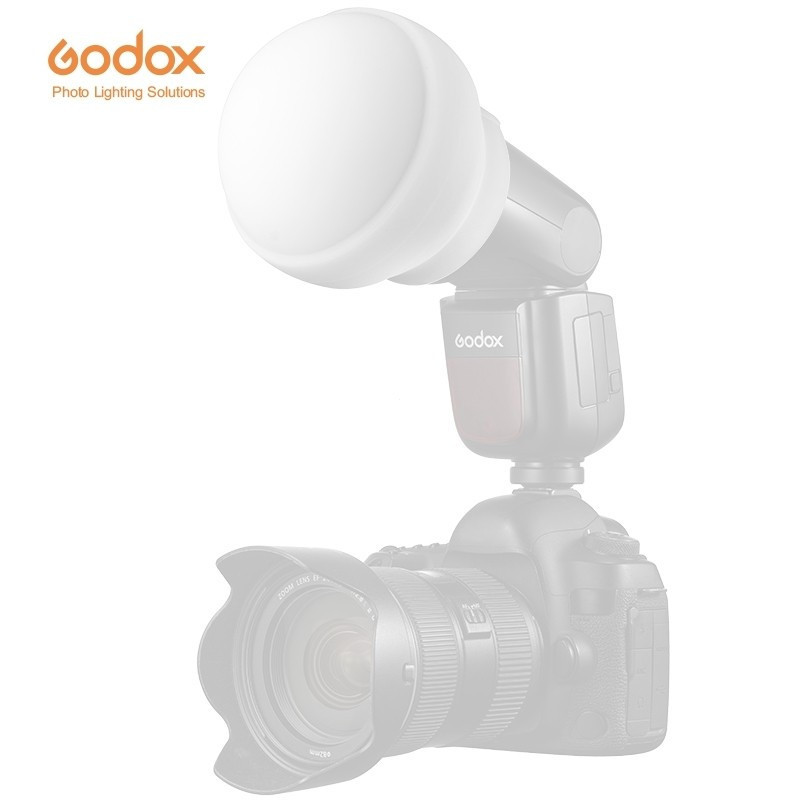 Godox AKR22 AKR22 ซิลิกาเจล Diffusion Dome Kit สําหรับ Godox V1 AD100ProAD200PRO เพิ่ม H200RHT99 Y71