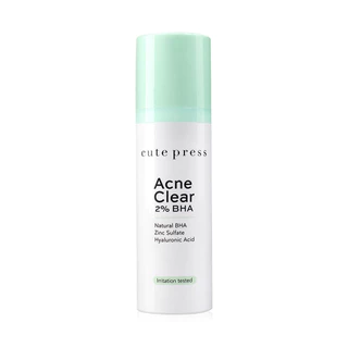 Cute Press Acne Clear 2% BHA 30ml เจลทาผิวหน้า สำหรับผู้มีปัญหาสิวอุดตัน สิวเสี้ยน.