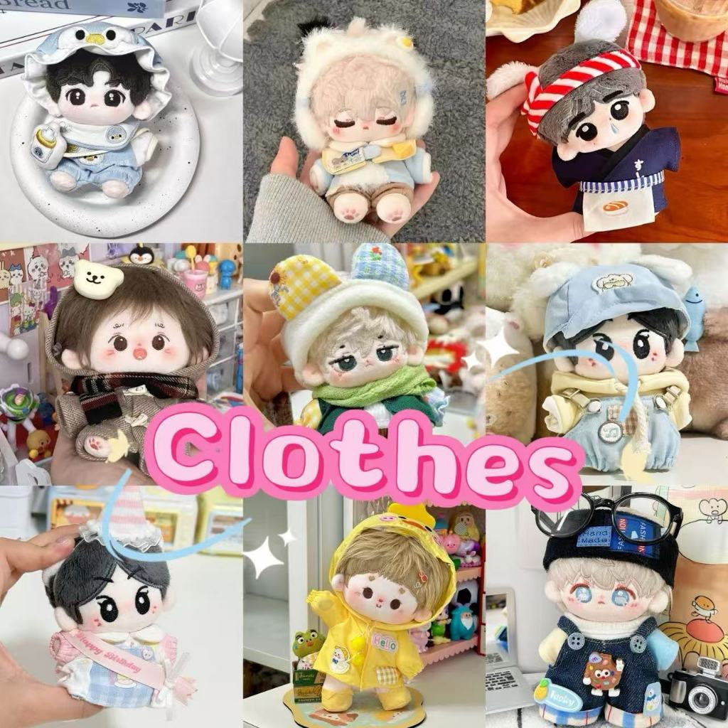 เสื้อผ้าตุ๊กตา 10 ซม. สําหรับอุปกรณ์เสริมเสื้อผ้าตุ๊กตาไอดอลเพื่อเปลี่ยนเสื้อผ้าเหมาะสําหรับ Enhypen