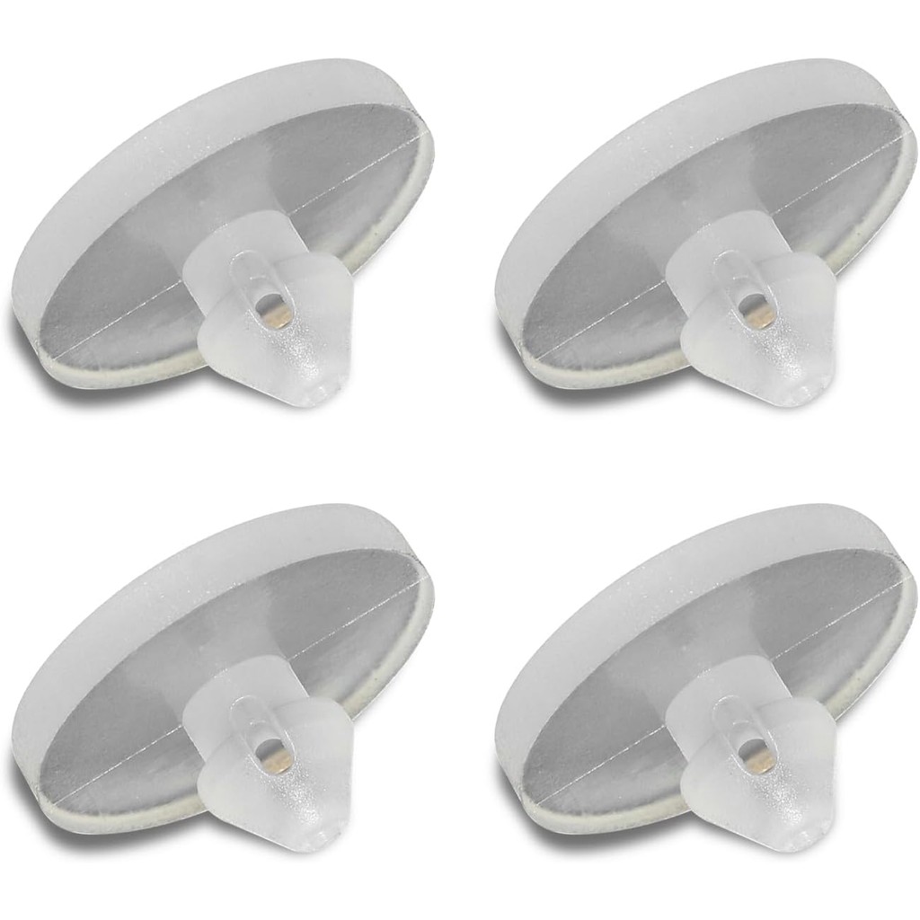 จุกปิดสวิตช์เบรกรถยนต์ 4 ชิ้น, แผ่นจํากัดสวิตช์ไฟเบรก, คลัตช์เบรกเหยียบแผ่นบัฟเฟอร์เปลี่ยน #HX565 HN