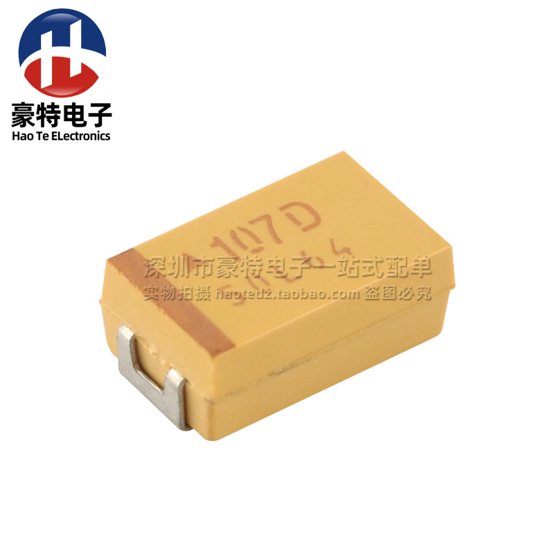 TAJD107K020RNJ นําเข้าเดิม 7343D 20V 100UF ±10% 107D Patch Tantalum Capacitor