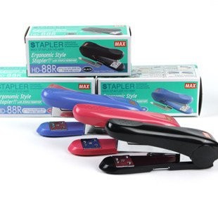 Stapler B8215 Stapler Japan MAX MAX พร้อมลวดเย็บกระดาษ HD-88R Arched Staples S5FF