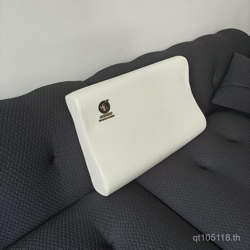 หมอน MEMORY FOAM รองรับกระดูกสันหลังส่วนคอ ทนทาน ไม่ยุบตัว ปรับท่านอนให้เหมาะสม FNS