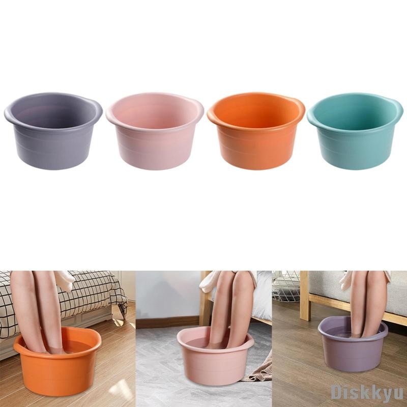 [Diskkyu] Foot Bath Tub Foot SPA Basin Bucket 11" X 7.5" Soaking Feet Toenails & Ankles