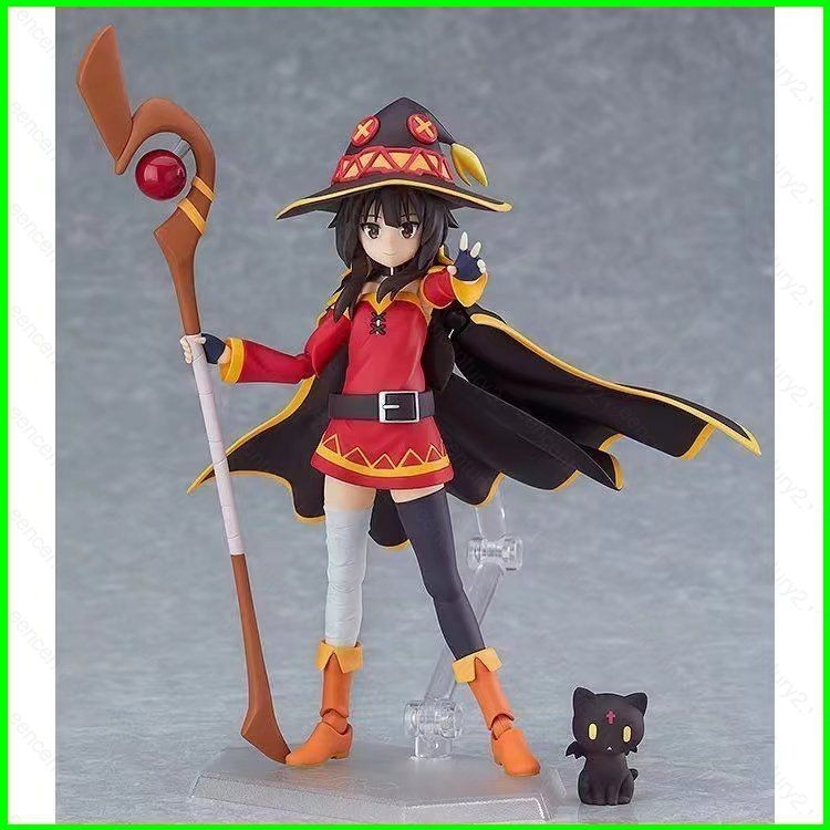 GC KonoSuba An การระเบิดนี้ Wonderful World Megumin Action Figure Figma ตุ๊กตาของเล่นสําหรับของขวัญเ