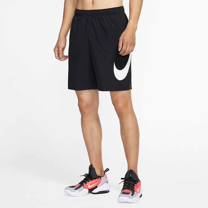 NIKE FLEX SWOOSH Mens Big Hook Running Training Quick-Drying Breathable กางเกงกีฬาขาสั้น CZ6371-010