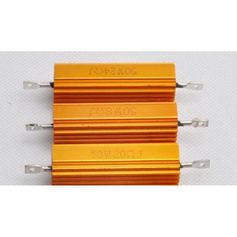 ส่งจากไทย Resistor 50W 0.1 Ohm-22 Ohm งานไต้หวัน ส่งทุกวัน
