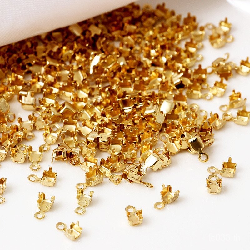 เครื่องประดับลูกปัดโซ่แบบโซ่งูและโซ่กระดูก DIY เหมาะสำหรับสร้อยคอและเข็มขัด วัสดุ QSM