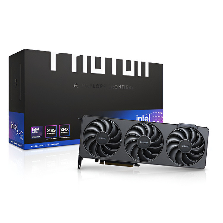 ใหม่ Arc Arc Arc B570 Photon 10G OC GDDR6 ออกแบบคลิปวิดีโอเกมคอมพิวเตอร์กราฟิกการ์ด