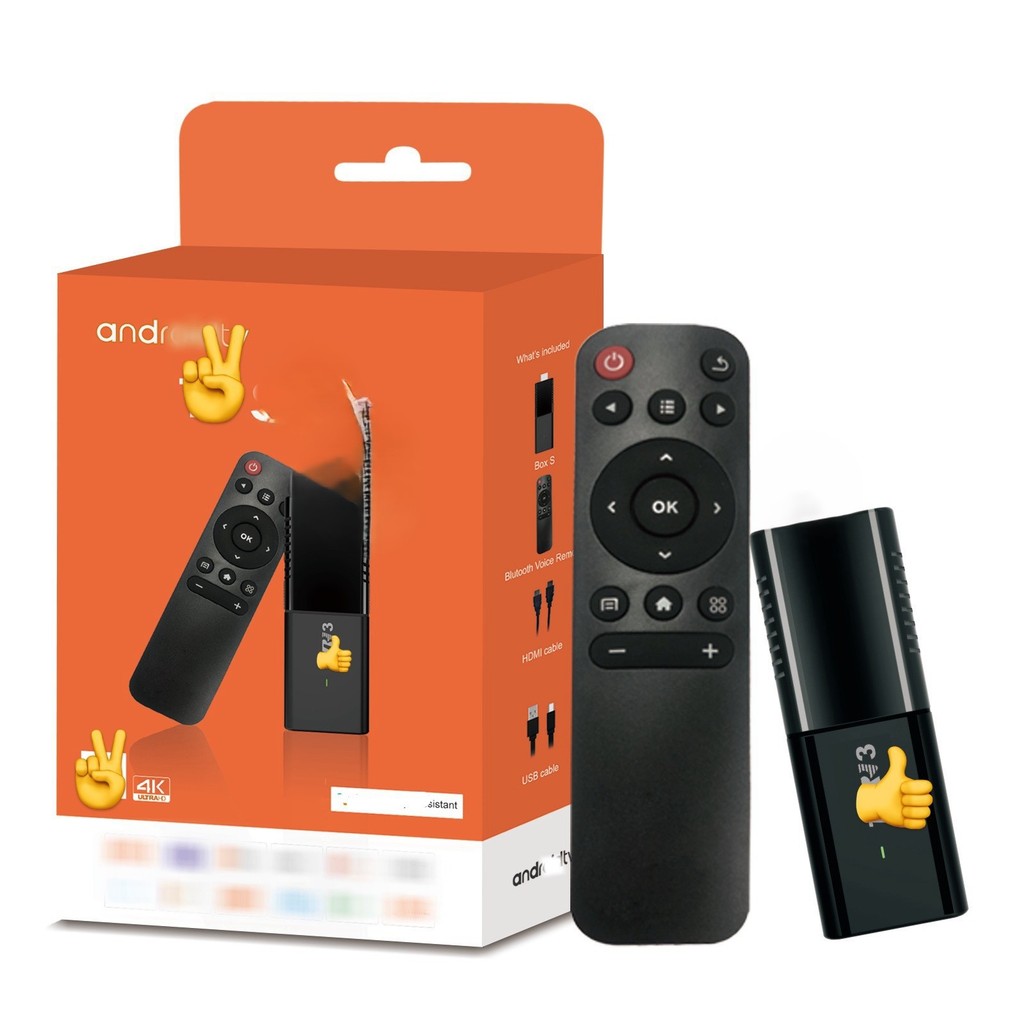 ขายตรงจากโรงงาน TV R3 รูปแบบใหม่ 4K TVBOX 14.0 2.4G