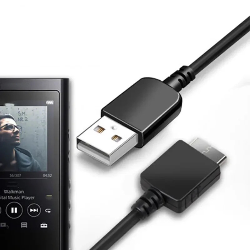 USB Sync ข้อมูลสาย 10*3*1 ซม.สําหรับ Sony Walkman NW-A55 A56 A57 NW-ZX35 A45 NW-ZX300 ZX300A สายชาร์