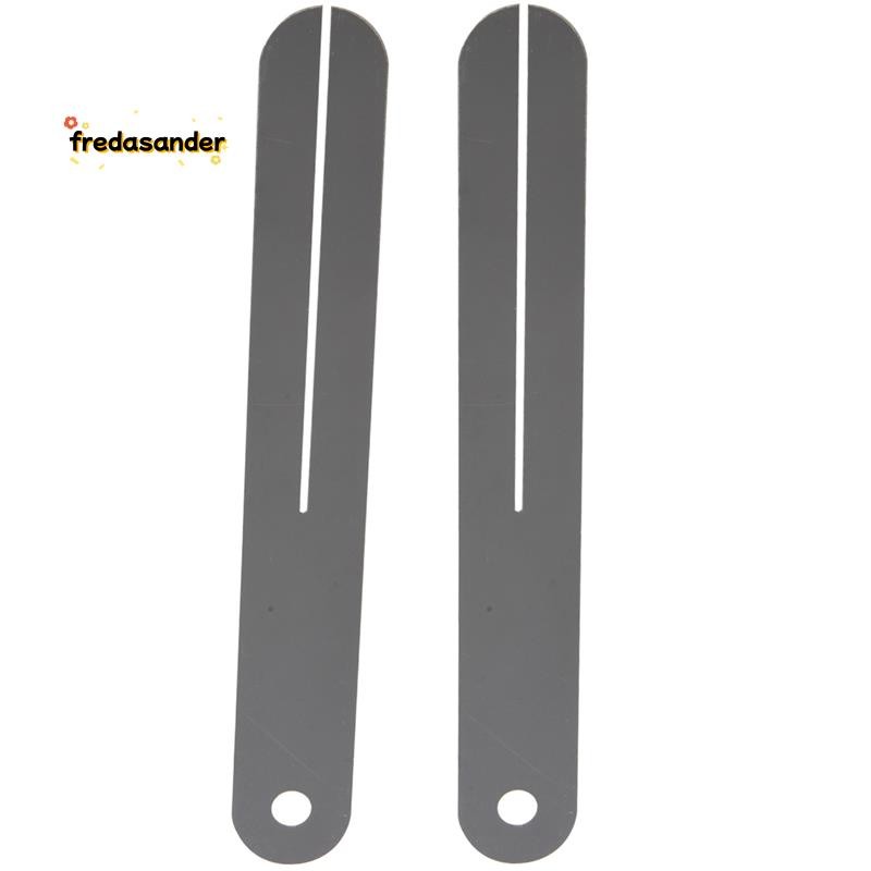 2pcs Fret Puller Fretboard Fingerboard Fret ซ่อมเครื่องมือ Protector แผ่นเหล็กสําหรับกีตาร์ไฟฟ้าและ