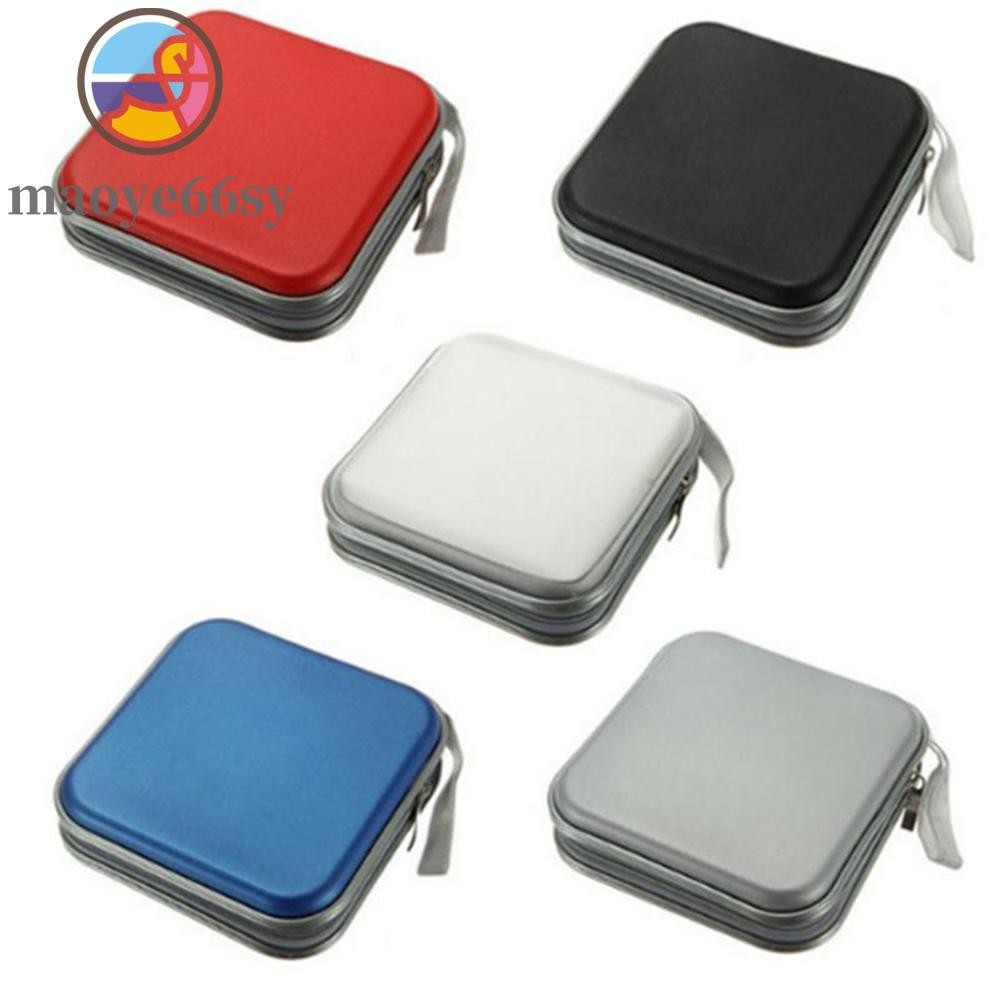 MAOYE66SY Storage 40 ชิ้นความจุ DVD กระเป๋าผู้ถือกล่องอัลบั้ม CD Case