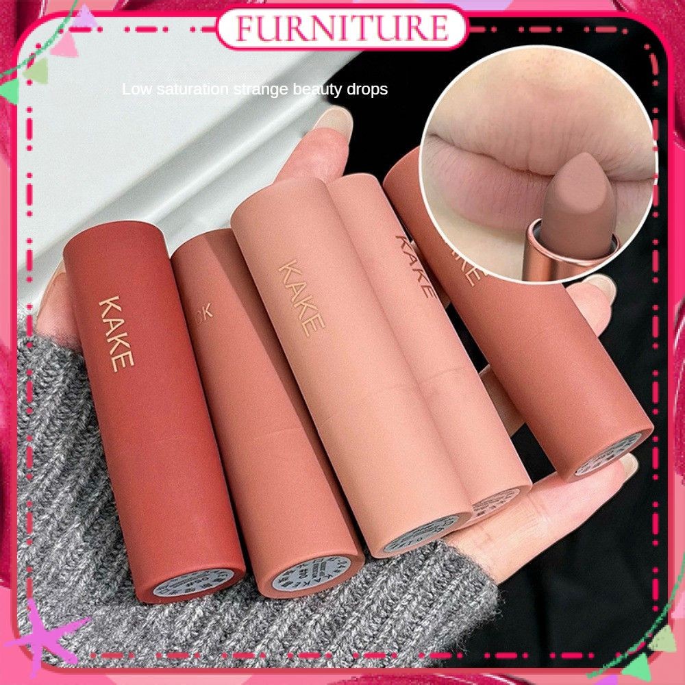 ♕ KAKE Air Lip Glaze ลิปเคลือบเนื้อแมทท์บางเบา ติดทนนาน ไม่ซีดจาง ไม่ดึงปาก ลิปเคลือบให้ความชุ่มชื้น