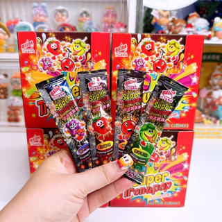 เป๊าะเเป๊ะผลไม้ 4 รส <1 กล่อง 65 ชิ้น>