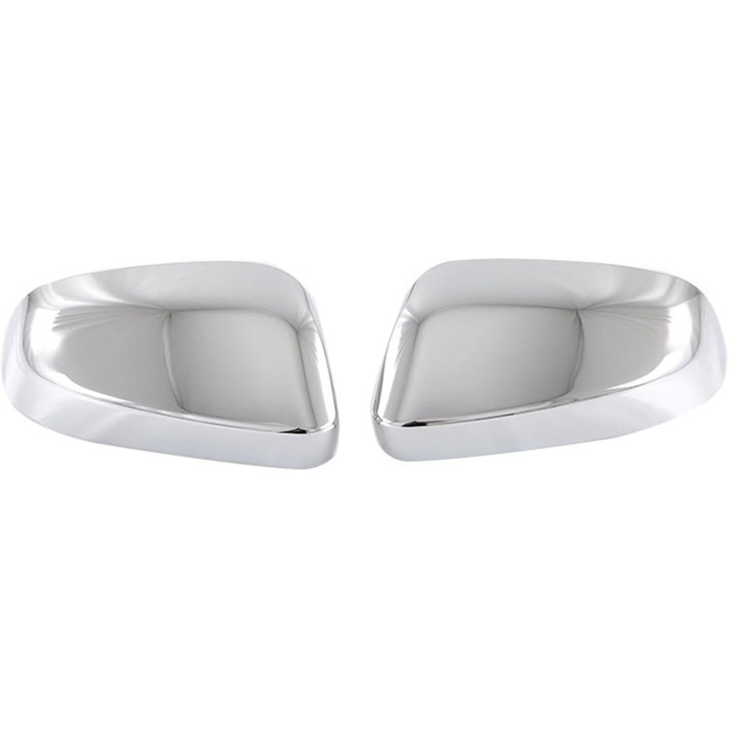 2pcs รถด้านหลังดูกระจกฝาครอบ Trim หมวกสําหรับ Toyota BZ4X 2023 2024 ABS ด้านข้างกระจกมองหลังฝาครอบ -