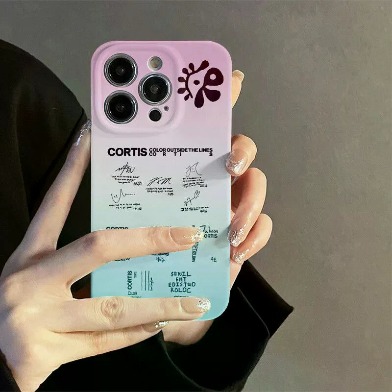 เวลาจํากัด Creative cortis Signature Merchanted Hard Case เคสโทรศัพท์ Glossy สําหรับ Iphone 16 14 Pr