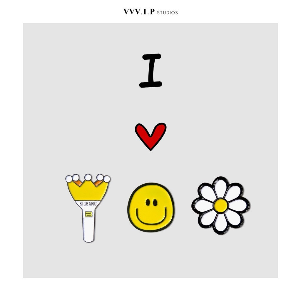 เข็มกลัดดอกไม้ Daisy ในสไตล์ G-Dragon & Ji-dragon จาก BIGBANG เสริมสร้างภาพลักษณ์แบบVIP