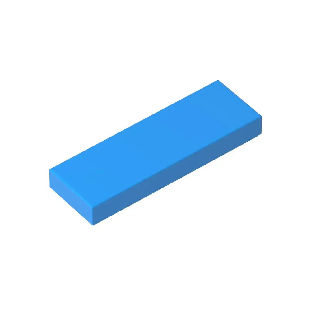 Gobricks 1 ชิ้น Moc กระเบื้อง 1 X 3 อิฐใช้งานร่วมกับ 63864 37294 รุ่น Building Blocks ชิ้นส่วนเด็ก D