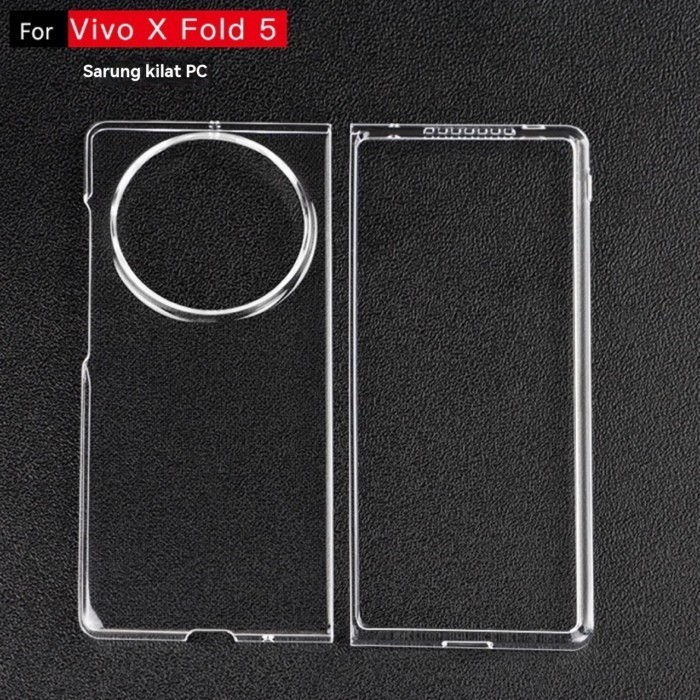 Vivo X Fold5 เคสโทรศัพท์โปร่งใสบางเฉียบ