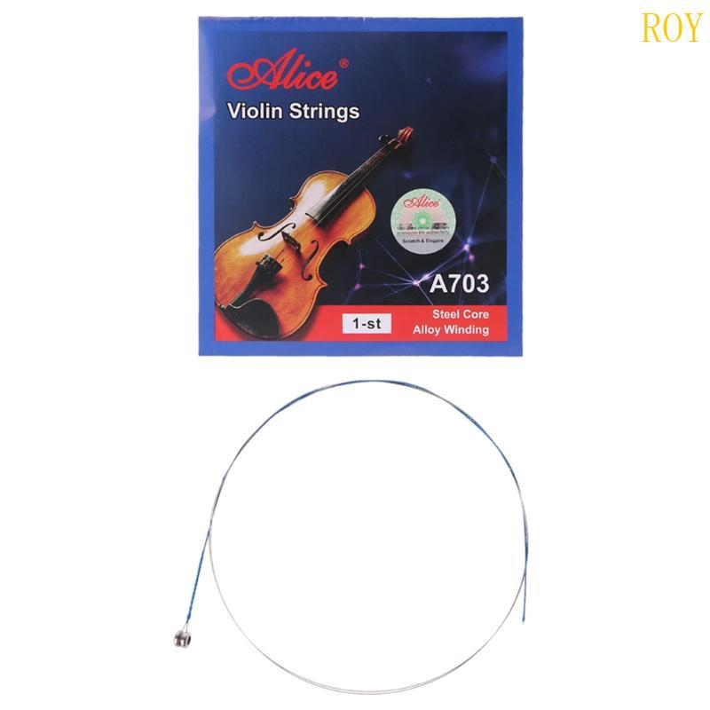 ROY A703-1 E สายไวโอลินสําหรับขนาด 1 8 1 4 1 2 3 4 4