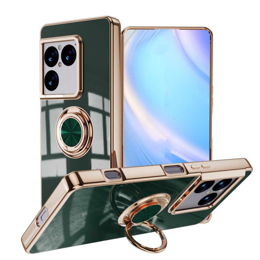 Electroplating Integrated Ring Bracket Case เหมาะสําหรับ Sony Xperia1VIII 1VII VI 1V เคสโทรศัพท์ Xpe