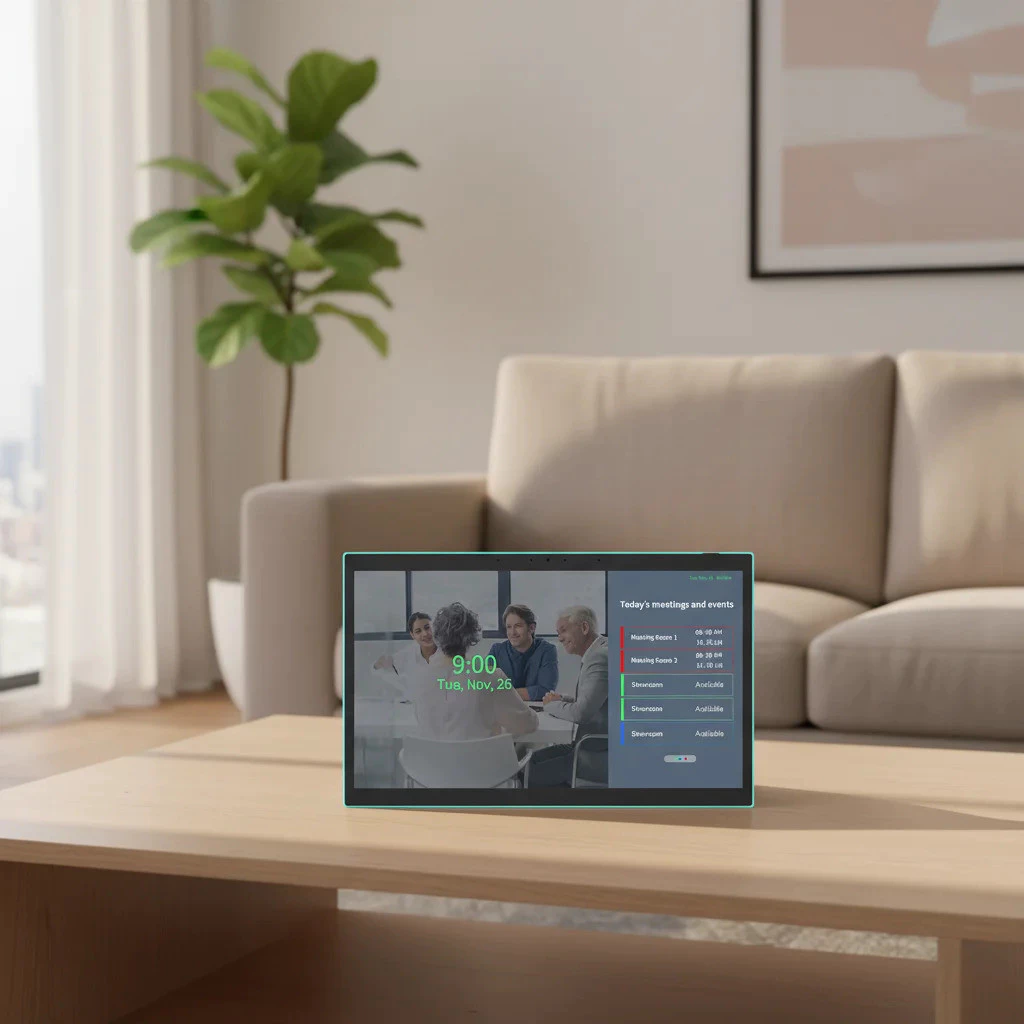 แท็บเล็ตควบคุมบ้านอัจฉริยะ 15.6 นิ้ว Android 13 POE Wall Mount thumbnail 10