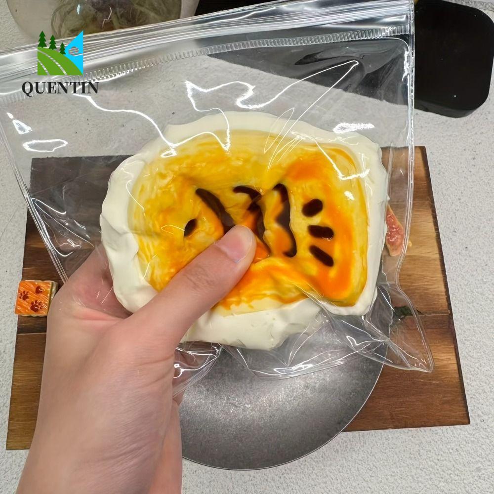 QUENTIN Taiyaki ของเล่นบีบ, Creative Super Soft Taiyaki Squishy ของเล่น, ความแปลกใหม่ความวิตกกังวลบรรเทานวดตลกช้า Rebound Fidget ของเล่นเด็กของขวัญ
