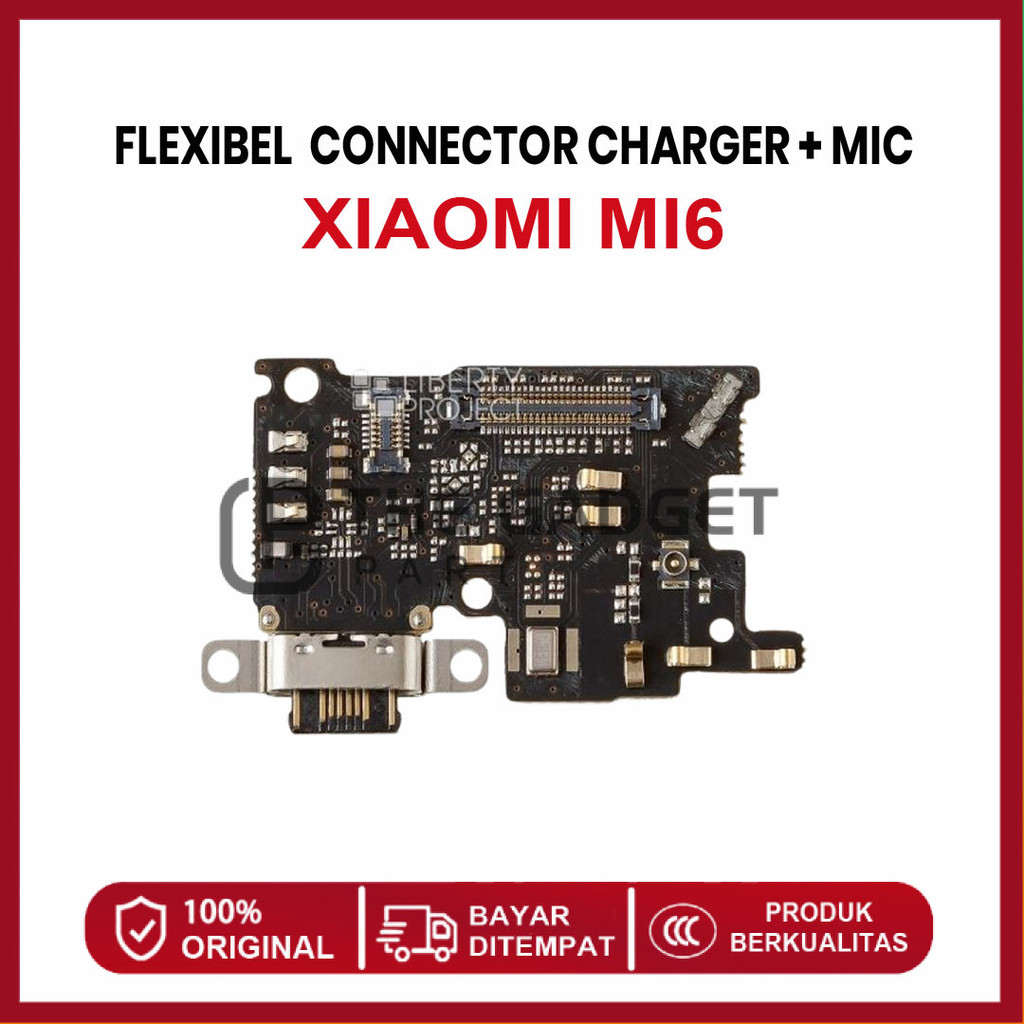 FLEXIBLE CONNECTOR CHARGER XIAOMI MI6 + MIC ORI