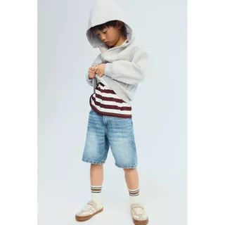H&M(เอชแอนด์เอ็ม) ฮู้ดดี้ซิปหน้า ผ้าขนแกะด้านใน เด็กชาย 1343770_1