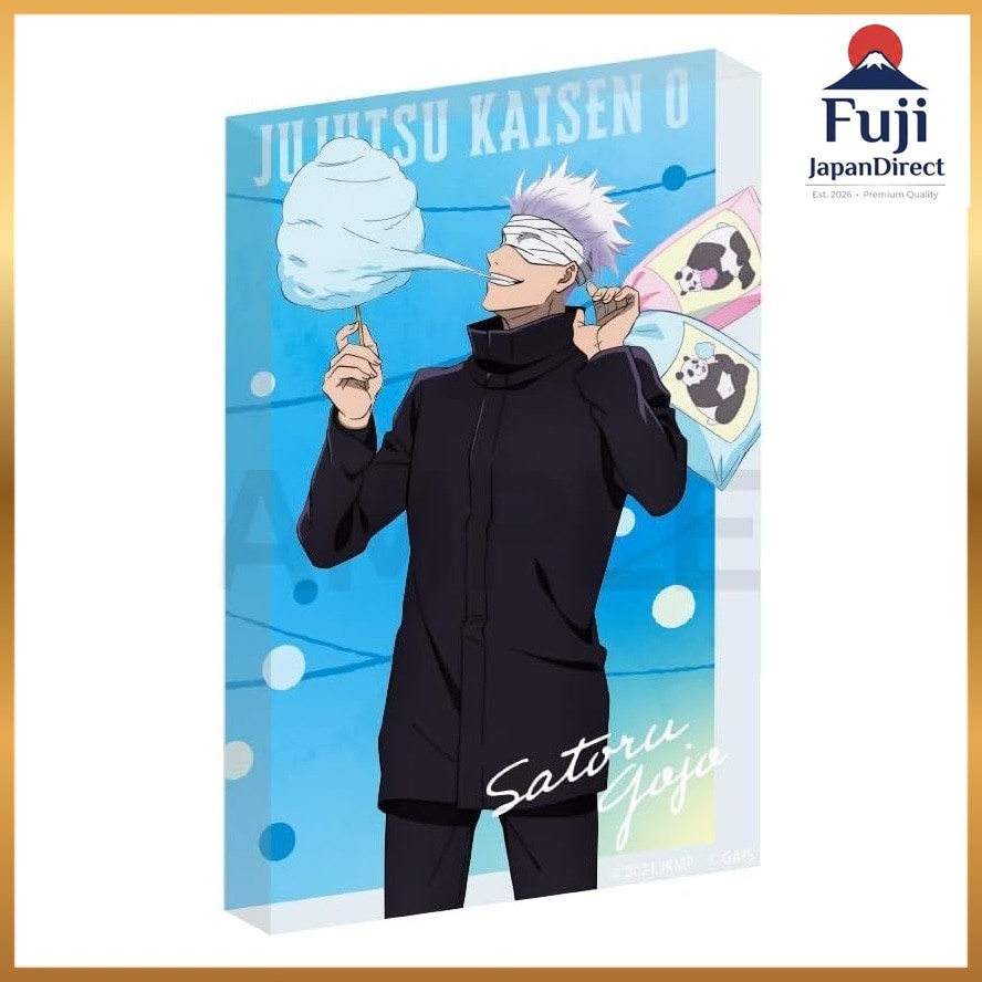 Jujutsu Kaisen the Movie 0 Satoru Gojo Acrylic Block Summer Festival 05. Fuji JapanDirect