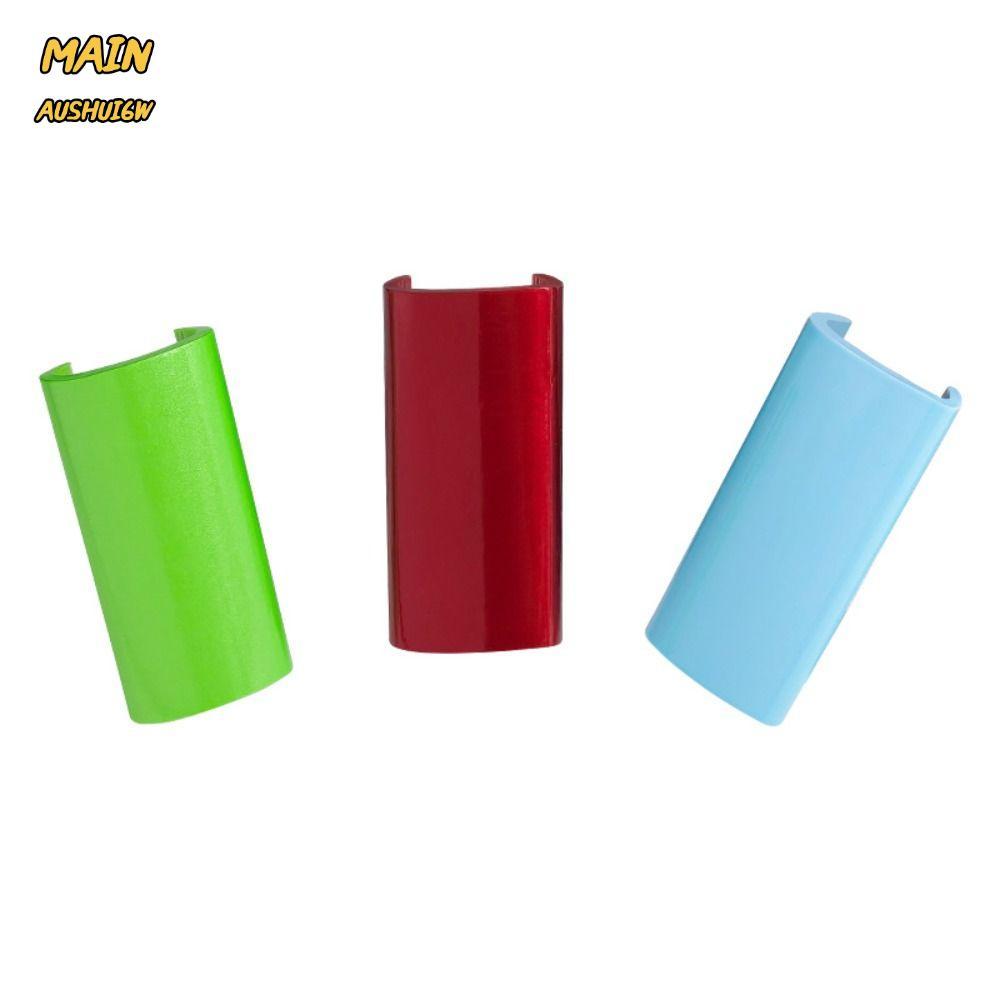 MAINAUSHUI6W คลิปป้องกันขอบ,ตกแต่งบล็อกถ่วงน้ําหนัก Pickleball Paddle Edge Protector, Premium Fit สําหรับ 16mm Shock Absorption สีสันหัวเข็มขัดเปลี่ยนประสิทธิภาพอุปกรณ์