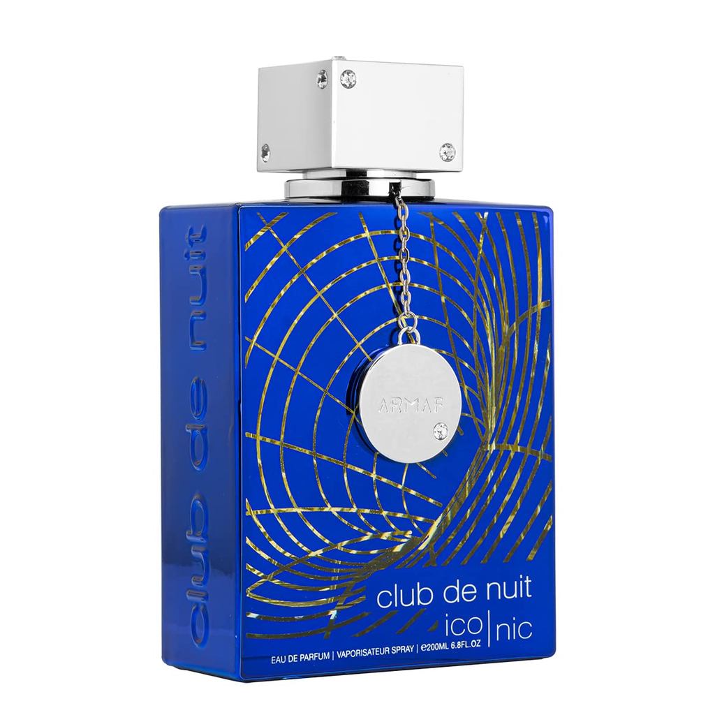 Club De Nuit Iconic Blue by Armaf for Men - สเปรย์ EDP 6.8 oz P87E