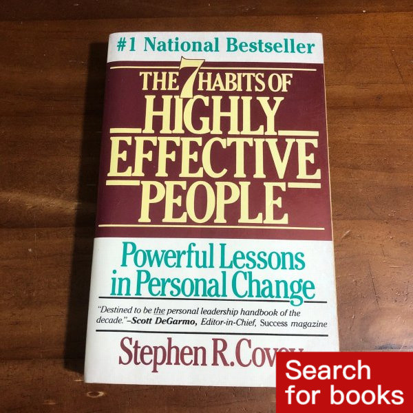 358 หนังสือภาษาอังกฤษ The 7 Habits of Highly Effective People มือสอง