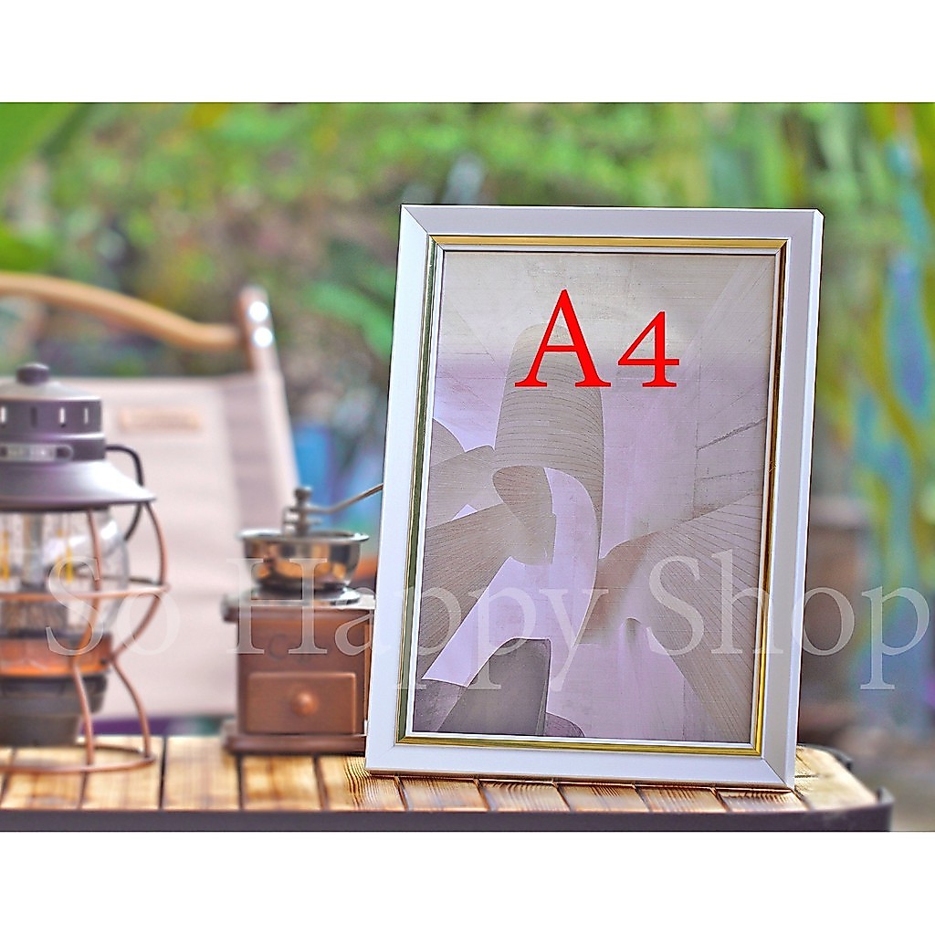 กรอบรูปราคาโรงงาน ใส่รูปภาพขนาด 4x6", 5x7", A4 (21x29.70 cm)  ถูกสุด โมเดิล ใส่แล้วสวยมาก
