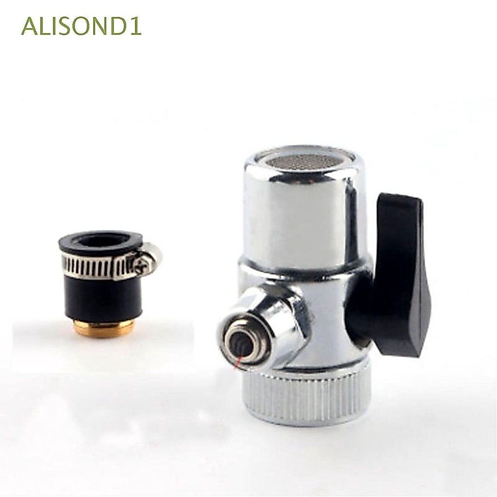 Alisond1 อะแดปเตอร์วาล์วเชื่อมต่อท่อน้ํา 9.5 มม. 3/8 นิ้ว