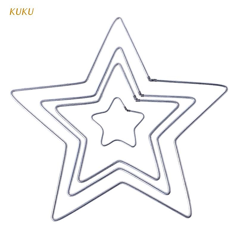 [Kuku] ตาข่ายดักฝัน โลหะ รูปดาว เครื่องประดับ Diy
