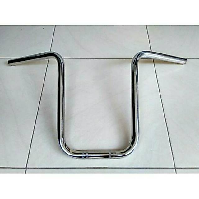แฮนด์ช็อปเปอร์สูง 32 ซม. - JAPSTYLE สูง CUSTOM CHROOPER HANDLEBAR - MF อุปกรณ์เสริมรถจักรยานยนต์