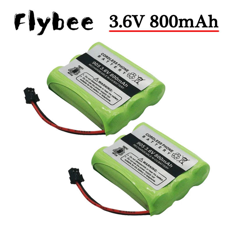 BT905 ไร้สายโทรศัพท์เปลี่ยนแบตเตอรี่ BT-905 800mAh 3.6v Ni-cd แบตเตอรี่สําหรับ KX-A36 P-P501 AE-255 