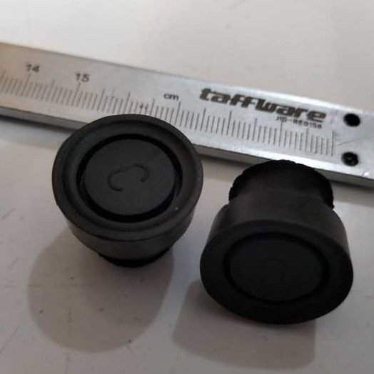 ปลาค็อด! OD 25 PLAIN BLACK PUMP VALVE - OD 25 REWOX PUMP VALVE